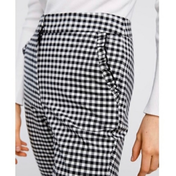 Zara Checkered Trouser Pants - Picture 3 of 3